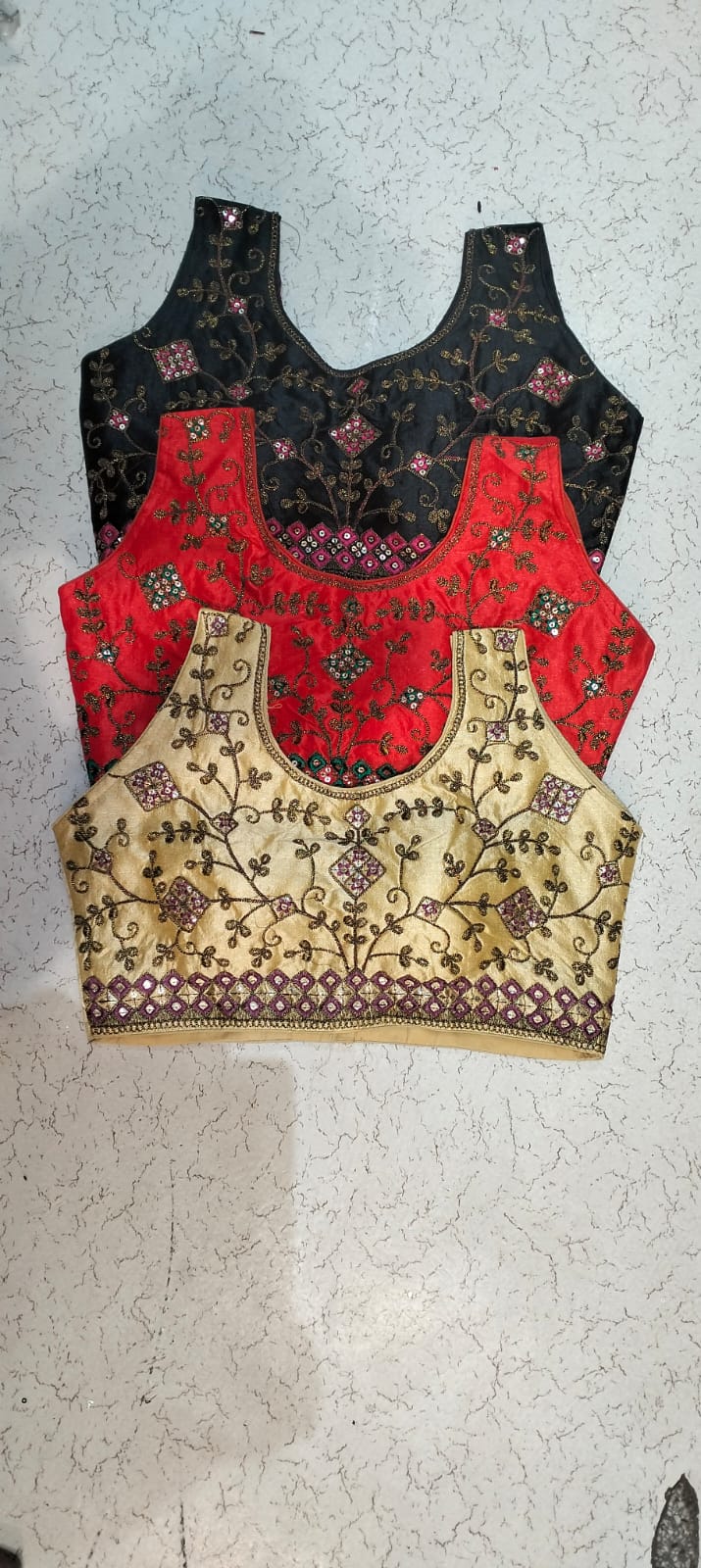 Embroidery farma | Blouses | Wholesale | Geeta Fashion